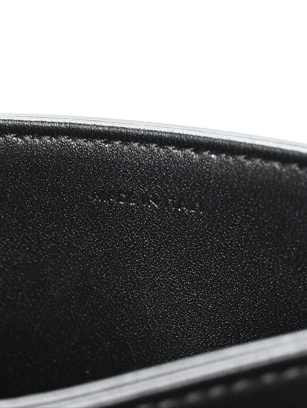 New! MSRP $4250 Authentic CELINE TRIOMPHE BAG IN BLACK Shiny Calfskin BLACK - Picture 11 of 16